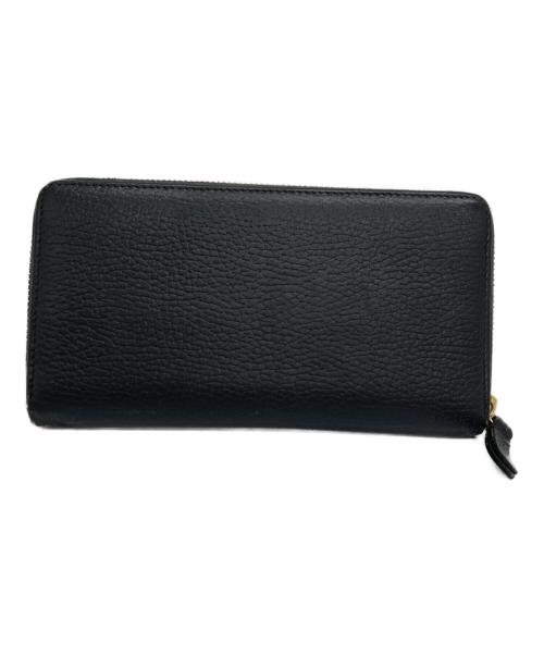 GUCCI（グッチ）GUCCI (グッチ) 長財布 ブラックの古着・服飾アイテム