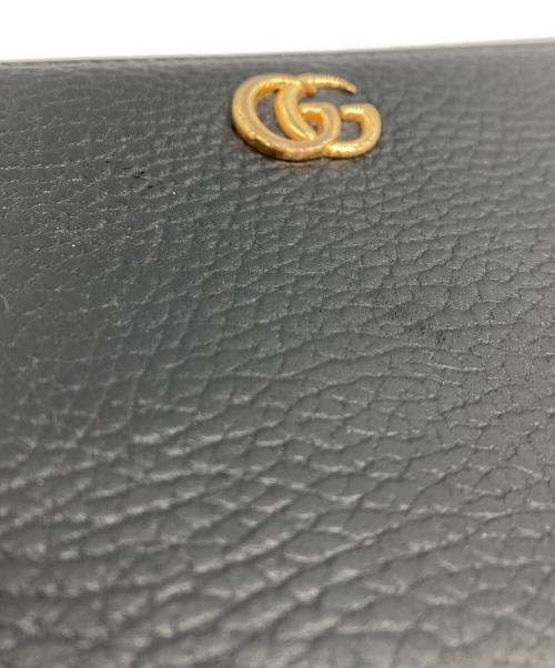 GUCCI（グッチ）GUCCI (グッチ) 長財布 ブラックの古着・服飾アイテム