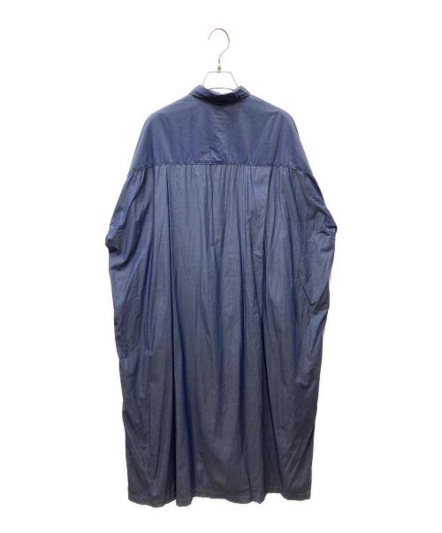 Toujours（トゥジュー）Toujours (トゥジュー) シャツワンピース ネイビー サイズ:2の古着・服飾アイテム