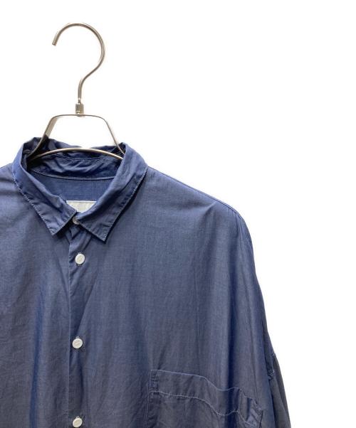 Toujours（トゥジュー）Toujours (トゥジュー) シャツワンピース ネイビー サイズ:2の古着・服飾アイテム