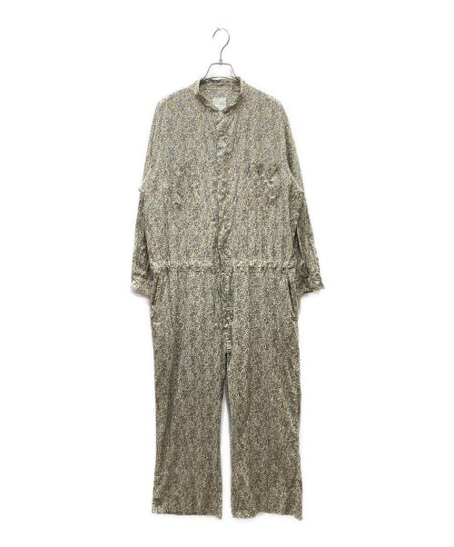 Toujours（トゥジュー）Toujours (トゥジュー) オールインワン イエロー×ブルー サイズ:2の古着・服飾アイテム