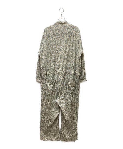 Toujours（トゥジュー）Toujours (トゥジュー) オールインワン イエロー×ブルー サイズ:2の古着・服飾アイテム