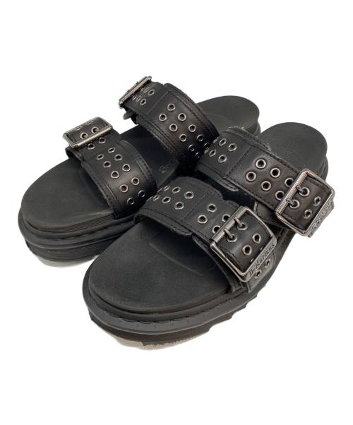 Dr.Martens（ドクターマーチン）Dr.Martens (ドクターマーチン) MILES HDW サンダル ブラック サイズ:UK9の古着・服飾アイテム