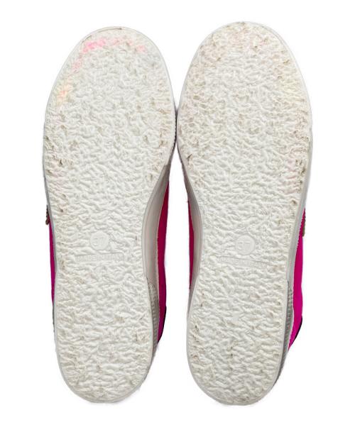 GOLDEN GOOSE（ゴールデングース）GOLDEN GOOSE (ゴールデングース) May hot pink leopard super star low top sneakers ヴィンテージ加工ローカットスニーカー ピンクベージュ サイズ:SIZE 37の古着・服飾アイテム