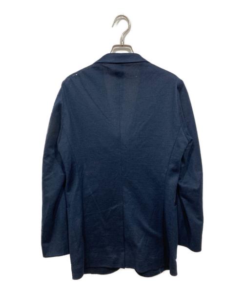 SHIPS（シップス）SHIPS (シップス) リネンテーラードジャケット ネイビー サイズ:42の古着・服飾アイテム