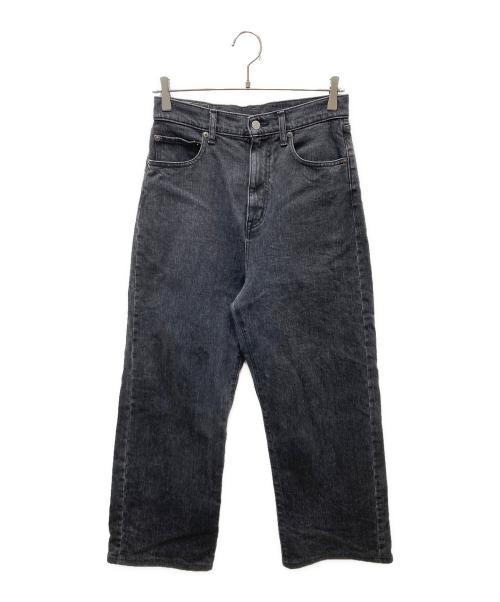THE NEWHOUSE（ザ ニューハウス）THE NEWHOUSE (ザ ニューハウス) TNH JEANS バックジップデニムパンツ ブラック サイズ:26の古着・服飾アイテム