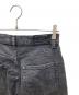 中古・古着 THE NEWHOUSE (ザ ニューハウス) TNH JEANS バックジップデニムパンツ ブラック サイズ:26：10000円