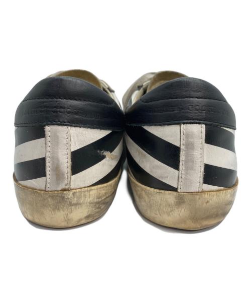 GOLDEN GOOSE（ゴールデングース）GOLDEN GOOSE (ゴールデングース) SUPERSTAR スパースター ブラック×ホワイト サイズ:42の古着・服飾アイテム