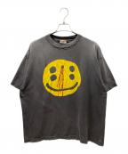 SAINT MICHAELセントマイケル）の古着「CP SS TEE SMILE BLACK Tシャツ」｜ブラック