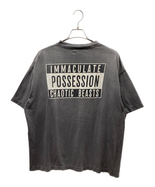 SAINT MICHAEL（セントマイケル）SAINT MICHAEL (セントマイケル) CP SS TEE SMILE BLACK Tシャツ ブラック サイズ:XLの古着・服飾アイテム