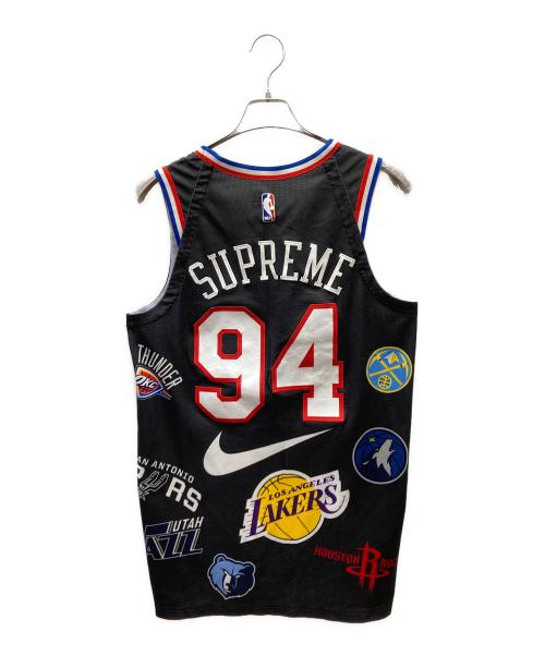 SUPREME（シュプリーム）Supreme (シュプリーム) NIKE (ナイキ) NBA Teams Authentic Jersey ノースリーブカットソー ブラック サイズ:Mの古着・服飾アイテム