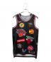 Supreme（シュプリーム）の古着「NBA Teams Authentic Jersey ノースリーブカットソー」｜ブラック
