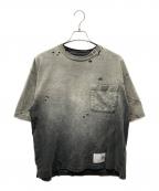 Maison MIHARA YASUHIROメゾン ミハラ ヤスヒロ）の古着「SUN FADED フェード加工Tシャツ」｜グレー
