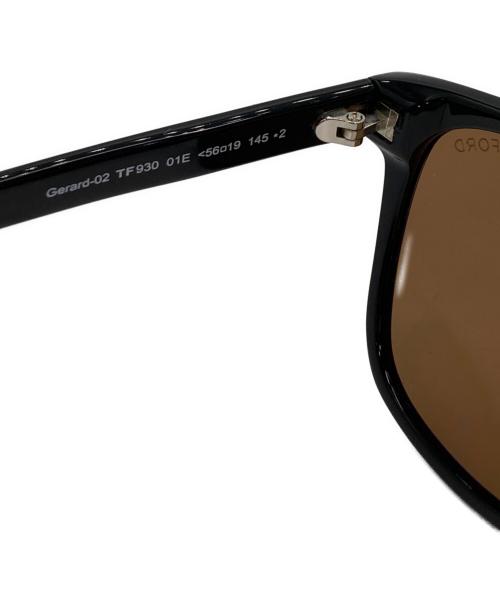 TOM FORD（トムフォード）TOM FORD (トムフォード) TF930 01E　サングラス ブラック×ブラウン サイズ:SIZE 56-19-145の古着・服飾アイテム