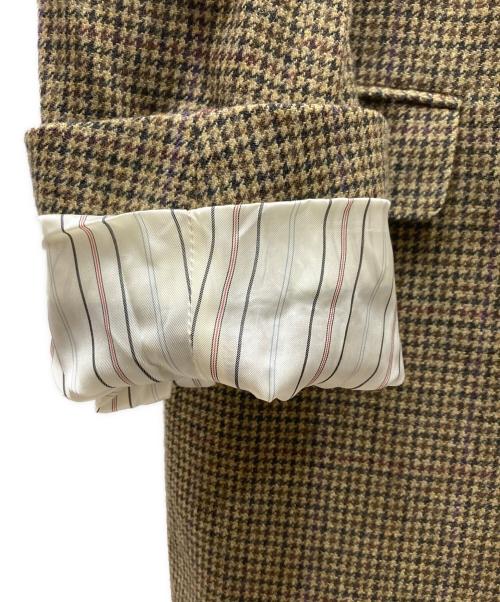 RALPH LAUREN（ラルフローレン）RALPH LAUREN (ラルフローレン) 現行タグ 千鳥格子 ウールテーラード ジャケット ベージュ サイズ:41Ｌの古着・服飾アイテム