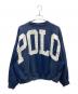 POLO RALPH LAUREN (ポロ・ラルフローレン) バックロゴクルーネックスウェット ネイビー サイズ:SIZE M：13000円