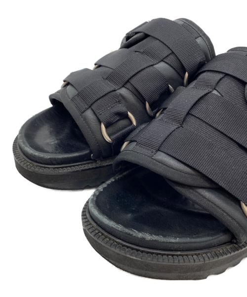 CVTVLIST（カタリスト）CVTVLIST (カタリスト) Elite Sandals エライトサンダル ブラック サイズ:02の古着・服飾アイテム