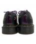 中古・古着 Dr.Martens (ドクターマーチン) BT21 (ビーティーイシビル) 3ホールレザーシューズ ブラック×パープル サイズ:UK5：14000円