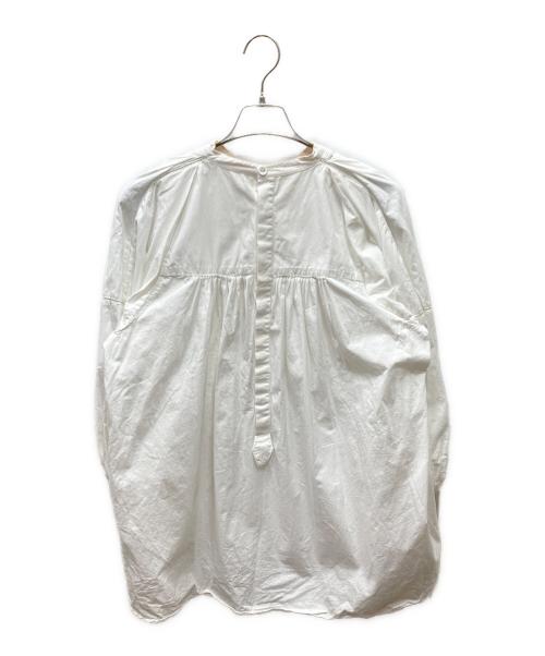 pheeta（フィータ）Pheeta (フィータ) ギャザーブザムシャツ ホワイト サイズ:Freeの古着・服飾アイテム