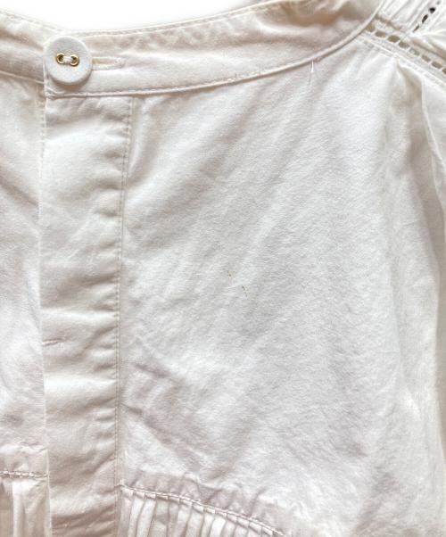 pheeta（フィータ）Pheeta (フィータ) ギャザーブザムシャツ ホワイト サイズ:Freeの古着・服飾アイテム