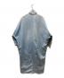upper hights (アッパーハイツ) The shirts シャツワンピース ブルー：7000円