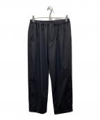 OVYオヴィー）の古着「Cordura Nylon Stretch Wide Pants ナイロンパンツ」｜ブラック
