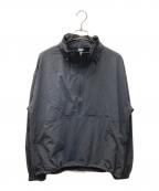 OVYオヴィー）の古着「Cordura Nylon Stretch Anorak Jacket アノラックフーディ」｜ブラック
