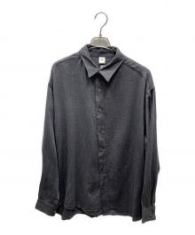 OVY（オヴィー）の古着「THOMAS MASON コットンカシミヤ 長袖シャツ」｜グレー