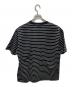 KAJA (カジャ) HIGH GAUGE BORDER POCKET TEE ボーダーTシャツ ブラック×ホワイト サイズ:2：18000円