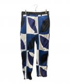 KHOKIコッキ）の古着「Patched Work Pants Indigo パンツ」｜ブラック×ネイビー