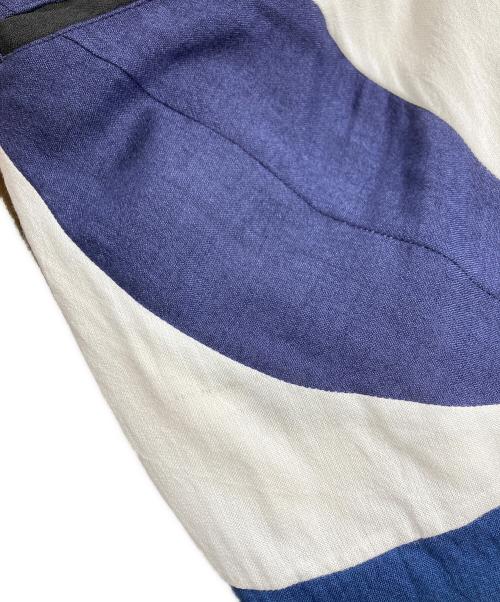KHOKI（コッキ）KHOKI (コッキ) Patched Work Pants Indigo パンツ ブラック×ネイビー サイズ:SIZE 2の古着・服飾アイテム