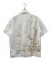 KHOKI (コッキ) Cross-stitch shirt 刺繍リネンシャツ ホワイト サイズ:SIZE 3：17000円