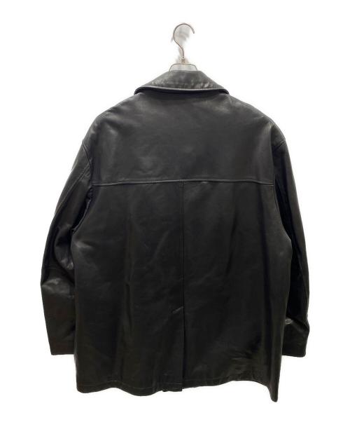 stein（シュタイン）stein (シュタイン) LEATHER CAR JACKET レザーコート ブラック サイズ:Mの古着・服飾アイテム