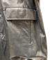 中古・古着 stein (シュタイン) LEATHER CAR JACKET レザーコート ブラック サイズ:M：90000円