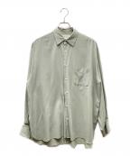 MARKWAREマーカウェア）の古着「COMFORT FIT SHIRT コンフォートフィットシャツ」｜グリーン