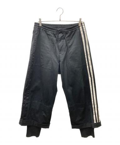 中古・古着通販】Y-3 (ワイスリー) M 3 STP GABARDINE WIDE PANTS