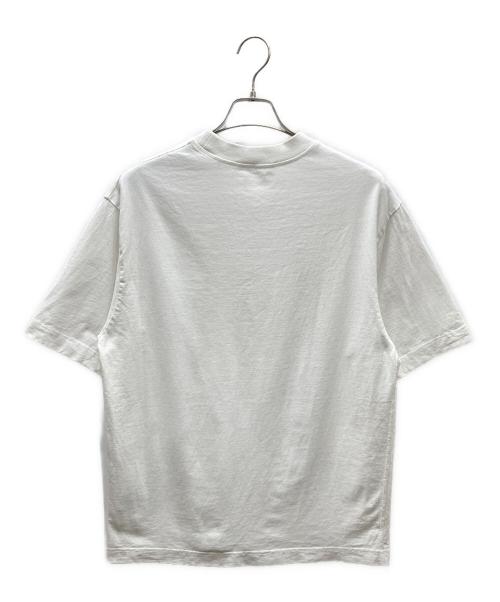 Acne studios（アクネ ストゥディオズ）ACNE STUDIOS (アクネ ストゥディオズ) ロゴTシャツ ホワイト サイズ:XSの古着・服飾アイテム