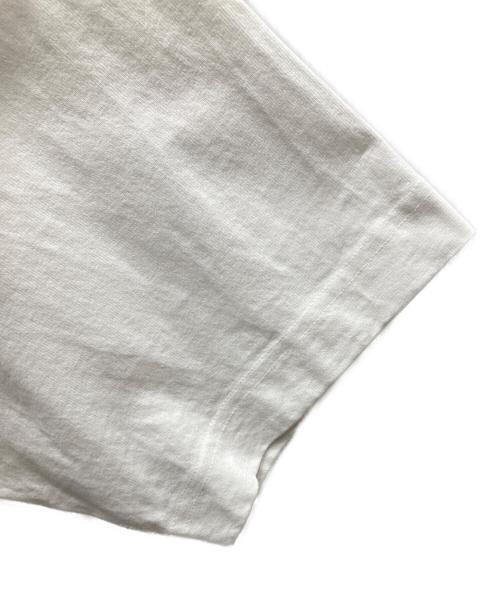 Acne studios（アクネ ストゥディオズ）ACNE STUDIOS (アクネ ストゥディオズ) ロゴTシャツ ホワイト サイズ:XSの古着・服飾アイテム