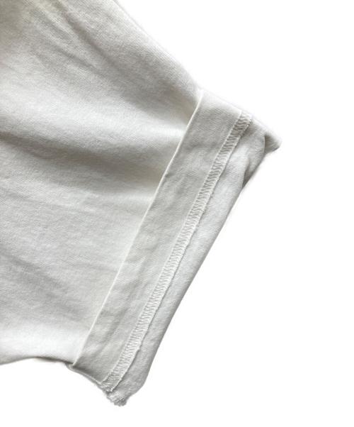 Acne studios（アクネ ストゥディオズ）ACNE STUDIOS (アクネ ストゥディオズ) ロゴTシャツ ホワイト サイズ:XSの古着・服飾アイテム
