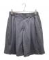 stein（シュタイン）の古着「WINDPROOF NYLON WIDE EASY SHORT TROUSERS - BLACK イージーナイロンショーツ」｜グレー