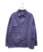 FOUNDOURファウンダ）の古着「25SS COVERALL JACKET ジャケット」｜パープル