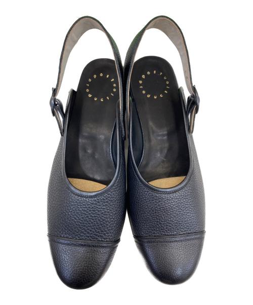 Post Production（ポストプロダクション）Post Production (ポストプロダクション) FACE sandals フェイスサンダル ブラック サイズ:7の古着・服飾アイテム