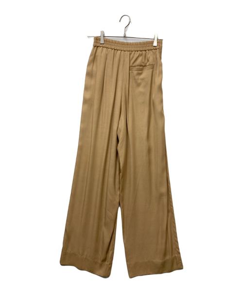 CABAN（キャバン）CABaN (キャバン) レーヨンシルクツイル 2タックパンツ ベージュ サイズ:XSの古着・服飾アイテム