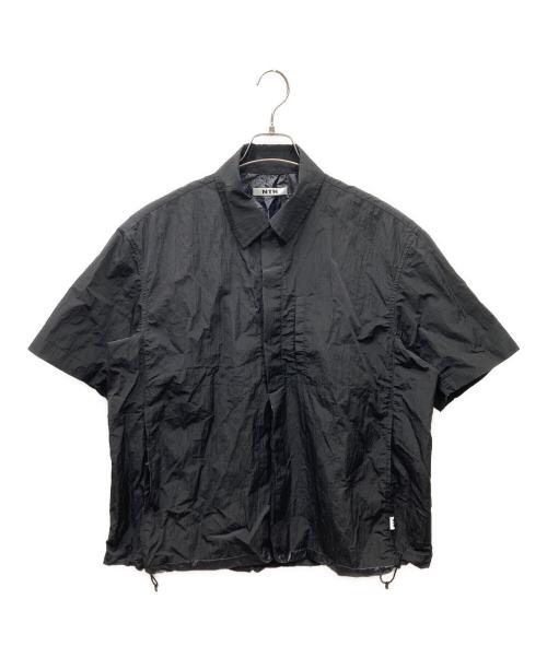 ntn（エヌティーエヌ）NTN (エヌティーエヌ) ナイロン半袖シャツ ブラック サイズ:2の古着・服飾アイテム