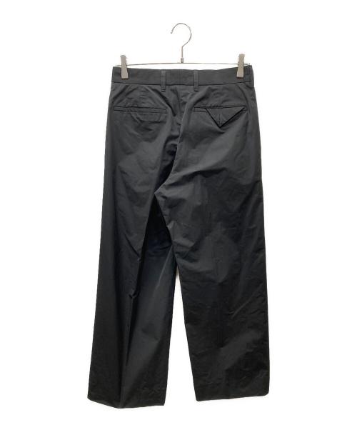 ntn（エヌティーエヌ）NTN (エヌティーエヌ) BETA2-TUCK TROUSERS タックトラウザーズ ブラック サイズ:1の古着・服飾アイテム
