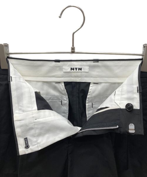 ntn（エヌティーエヌ）NTN (エヌティーエヌ) BETA2-TUCK TROUSERS タックトラウザーズ ブラック サイズ:1の古着・服飾アイテム