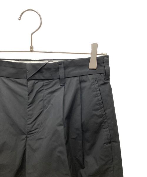 ntn（エヌティーエヌ）NTN (エヌティーエヌ) BETA2-TUCK TROUSERS タックトラウザーズ ブラック サイズ:1の古着・服飾アイテム
