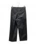 NTN (エヌティーエヌ) BETA2-TUCK TROUSERS タックトラウザーズ ブラック サイズ:1：10000円