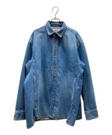 ntn（エヌティーエヌ）の古着「ASCENT DENIM SHIRT  デニムシャツ」｜ブルー