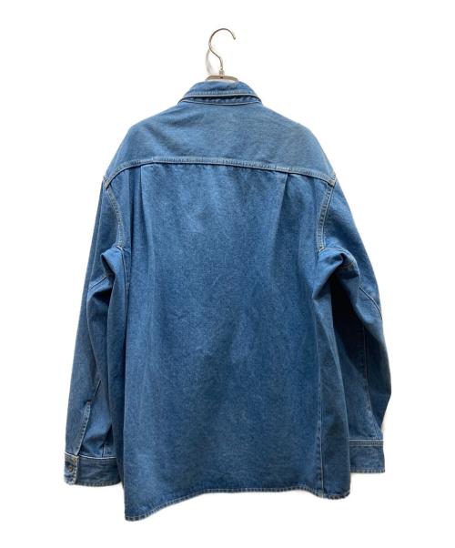 ntn（エヌティーエヌ）NTN (エヌティーエヌ) ASCENT DENIM SHIRT  デニムシャツ ブルー サイズ:SIZE 2の古着・服飾アイテム